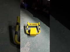 Блокатор парковочного места толщины дистанционного управления 3.0мм стальной с герметичным дизайном