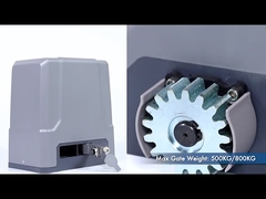 DC24V 500kg Грузоподъемность Электронный концевой выключатель Двигатель раздвижных ворот с резервной батареей