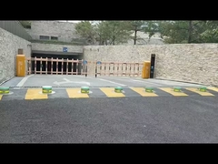 SUS304 нержавеющая сталь гидравлический автоматический подъемный боллард с светодиодом