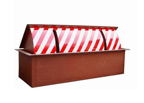 Высокобезопасное автоматическое гидравлическое перекрытие дороги с временем подъема 3 с, нагрузкой 80 т и лопатой из 304 нержавеющей стали