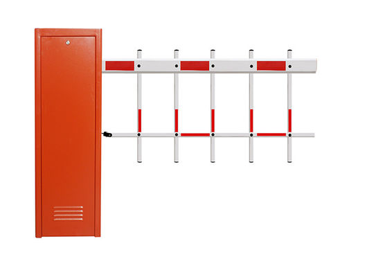 Автоматический шлагбаум 6с с ограждающей стрелой и стальным корпусом 2 мм для парковки