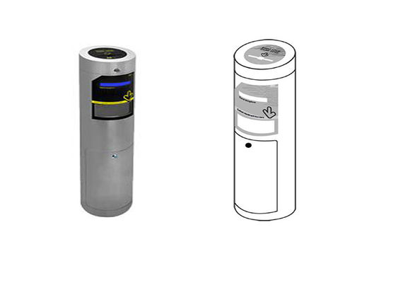 Коллектор карт Dropbox на 280 карт с входным напряжением AC230 для интегрированного контроля доступа