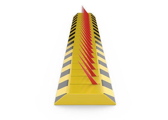 40T Загрузка стального шипованного барьера A3 с простой установкой для высокозащищенного барьера для транспортных средств