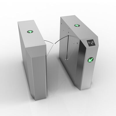 Полный автоматический 316 нержавеющей стали двунаправленный флаковый барьерные ворота для районов с высоким трафиком