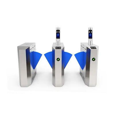 304 нержавеющая сталь Сдвигаемая дверная стена с толщиной 1,5 мм и инфракрасные фотоэлементы для контроля доступа