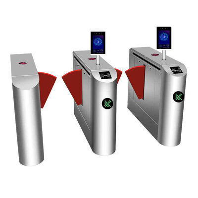 Распознавание лиц SUS304 35W Турникет-трипод с LED-индикатором для контроля доступа