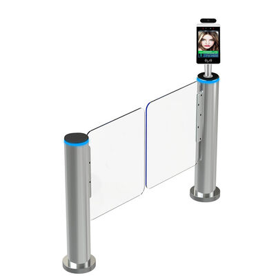 Собственная личность закрывая ворота скорости ворот барьера качания Fastlane цилиндрические для здания