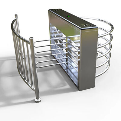 304 нержавеющая сталь полувысокий поворотник с 40 Вт энергопотреблением и 25-30 человек / минуту скорость потока для безопасного контроля доступа