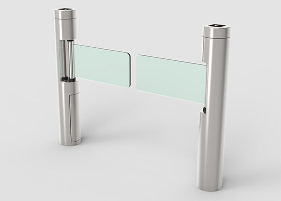 Распашной барьер SS304 для шкафа с бесщеточным двигателем постоянного тока и рычагом 730 мм для контроля доступа