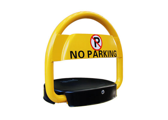 Прочный парковочный барьер с дистанционным управлением на солнечной энергии 433 МГц для безопасной парковки