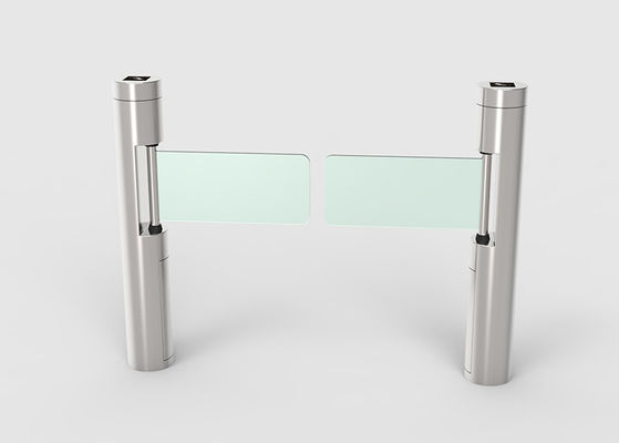 Распашной турникет с длиной стрелы 730 мм, временем открытия 0,5 с и поворотом на 180 градусов