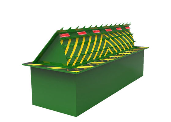 3.7 кВт Мощность, 80 тонн Нагрузка, Светодиодная предупреждающая сигнализация, Гидравлический дорожный блокиратор, Барьер безопасности