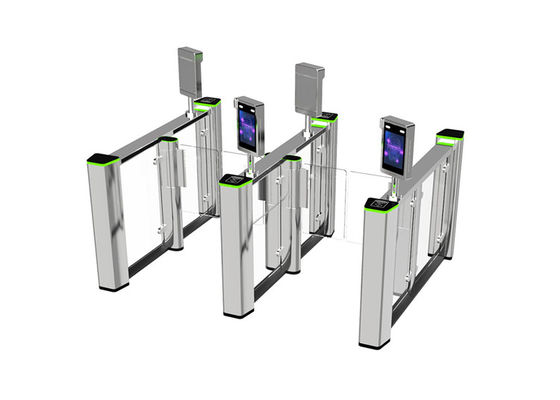 RS485 Алюминиевый сплав 0,4S Акриловый фальшивый скоростной шлюз для контроля доступа пешеходов
