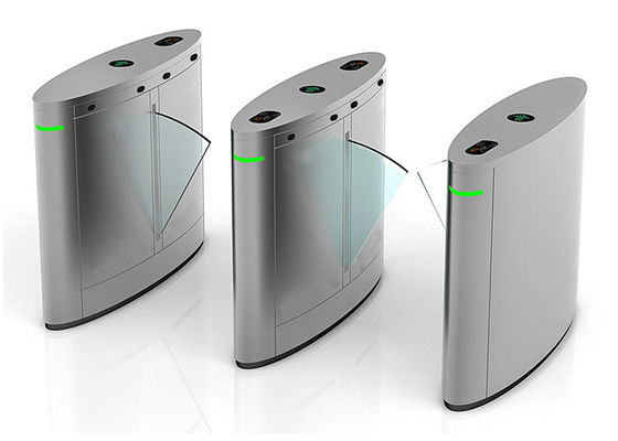 Турникет с откидной створкой из прозрачного акрила для контроля доступа, DC 24 В, 10 мА