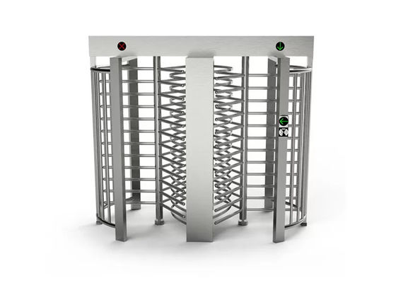 SS304 Нержавеющая сталь полная высота поворотник с 0.2S время отклика и двойной проход для контроля доступа пешеходов