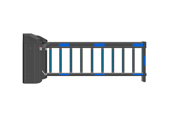Автоматический шлагбаум с турбочервячным редуктором, дальность действия пульта ДУ 30 м, класс защиты IP44, длина стрелы 6 м