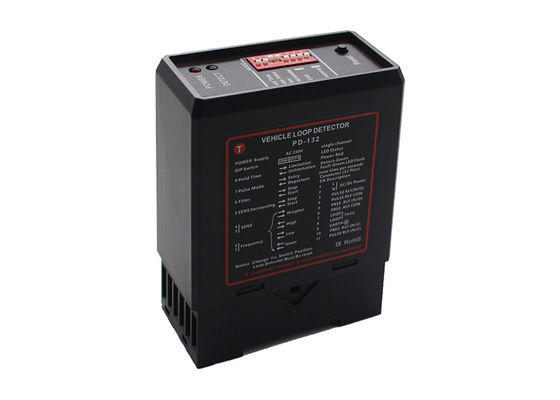 Детектор петли транспортного средства PD132 с регулировкой в 4 шага на 170 кГц с корпусом из ABS-пластика