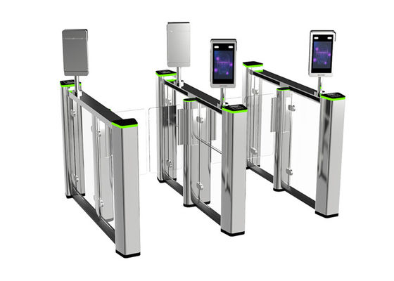 Турникет-скоростной проход с индикатором RGB LED IP44, высота 1060 мм, для контроля пешеходов