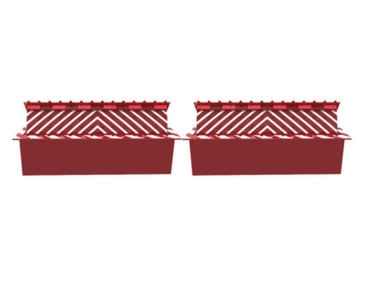 Гидравлический блокировщик дорог с давлением 120 тонн с дистанционным управлением 50-100 м и толщиной верхней пластины 16 мм Антитеррористический дорожный барьер