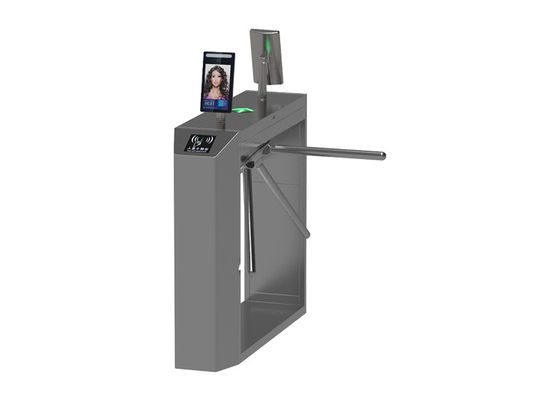 SS304 Нержавеющая сталь Двухнаправленная тройка с винтовой дверью шириной 550 мм для управления пешеходами