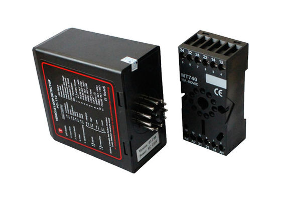 PD132 230VAC Индукционный детектор транспортных средств с реакцией 100 мс, потребляемая мощность 4.5 ВА, одноканальный для управления дорожным движением