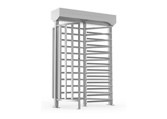 Пешеходный турникет из стекла шириной 600 мм с быстрым открытием и полной высотой для контроля доступа на строительную площадку
