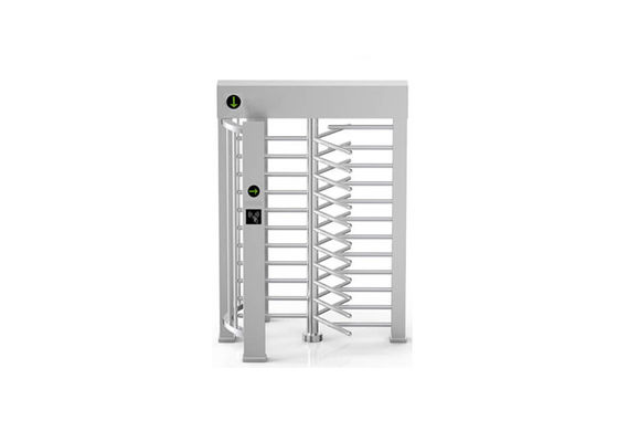 Полноростовой турникет из нержавеющей стали с пропускной способностью 30 человек в минуту и шириной прохода 600 мм