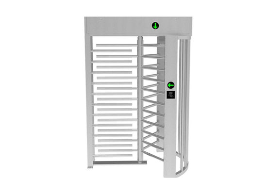 Однополосная полноростовая турникетная калитка с RFID-считывателем для контроля доступа, проходом 600 мм и корпусом из нержавеющей стали
